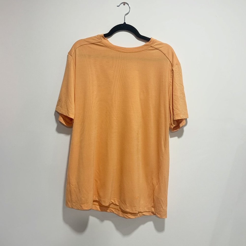 [SOLD] ARC’TERYX Crew Neck Short Sleeve Lightweight Wool Blend T-Shirt orange